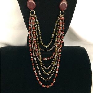 Vintage Avon Multi Strand Necklace